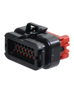 AMP TYCO - AMP7706801 - Steckergehaeuse 23 P. Weiblich Schwarz
