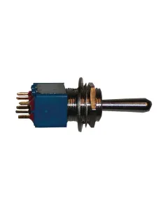Apem - 5649M - Mini-Schalter Ein-Aus-Ein 2-polig