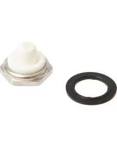 APEM - U11517 - Weisse Halbe Schalterkappe 12mm