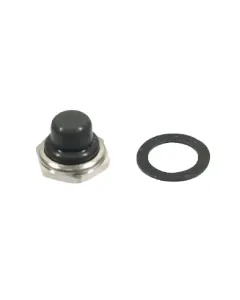 APEM - U1654 - Druckschalterkappe Schwarz 12mm
