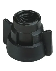 Arag - 40291001P025 - Düsenkappe, Bajonett, Gewinde, Schwarz, Mit Dichtung, 25er Packung