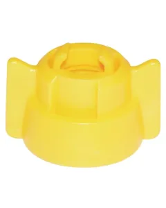 Arag - 40299006P025 - Düsenkappe, Bajonett, SW10/8, Gelb, Mit Dichtung, 25 Stück