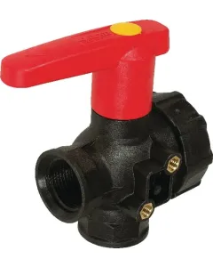 Arag - 45531114A - Kugelhahn 1" Durchgehend, Langer Griff 3-Wege