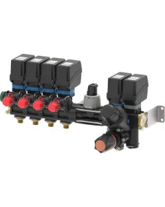 Arag - 881B14254J - Sektionsgerät komplett 4 Sektionen 150 l 40 bar