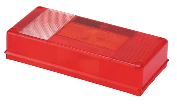Aspöck - 188462107 - Lichtlinse Bernstein/Rot/Transparent LH/RH/Hinten Aspöck