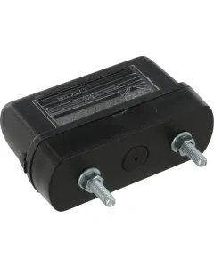 Aspöck - 261200007 - Kennzeichenleuchte 5W Rechteckig 12V Schwarz Aufschraubbar 85x49mm Regpoint I von Aspöck – Hinten