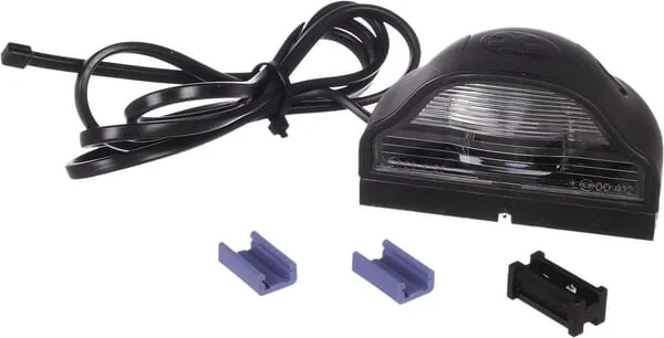 Aspöck - 363209027 - Kennzeichenleuchte 5W Rechteckig 12V Transparent Aufschraubbar 100x57x60mm Regpoint I von Aspöck – Hinten