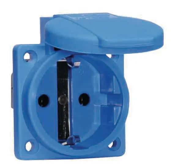 Bals - B071094 - Einbausteckdose 3P 250V 50x50