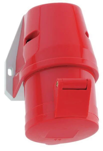 Bals - B112001 - Cee-Wandsteckdose 16A 5P 400V IP44 QC 90x87