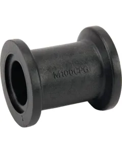 Banjo - M100CPG - Flansch 1 Anschluss 180grd