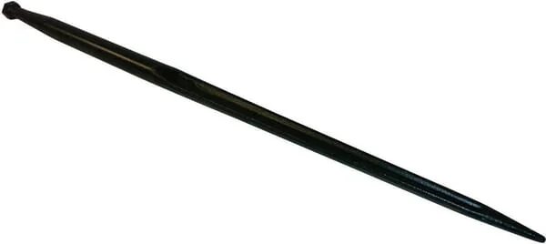 Battista Porteri - RT3 - Ladeschaufelzinke, Gerade, Doppel-T-Profil 36x1000mm, Spitzzinke Mit M22x1.5mm Mutter, Schwarz, Battista Porteri
