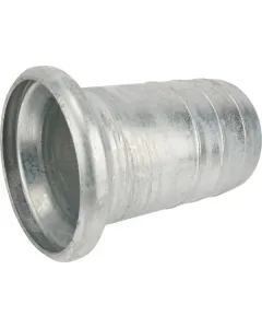 Bauer - 1080711 - Muffenkupplung 7 5/8" + Schlauchstutzen 200mm