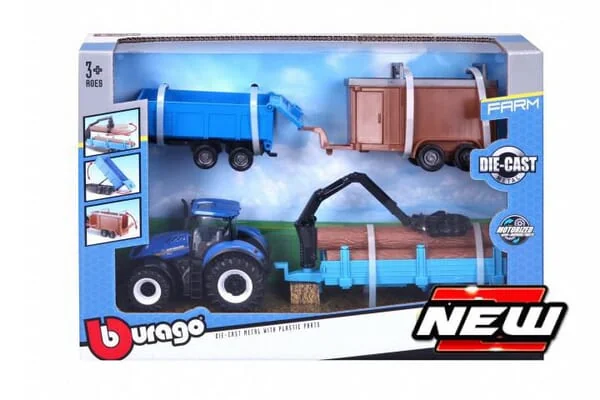Bburago - BB1831668N - New Holland T7.315 Spielset