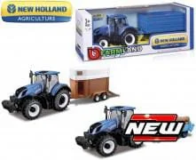 Bburago - BB1844060N - Landwirtschaftstraktor Und Anhaenger New Holland T7.315