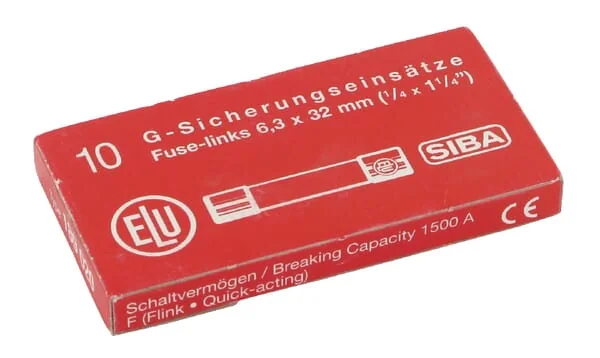 Benning - 749770 - Sicherung 16A 500V 6.35x32 10 Stk