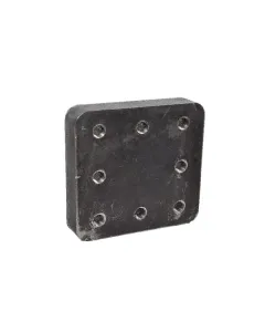 Bernhofer Gesenkschmiede - 80000660 - Aufschweiss-Montageplatte 130x130mm 8x M20