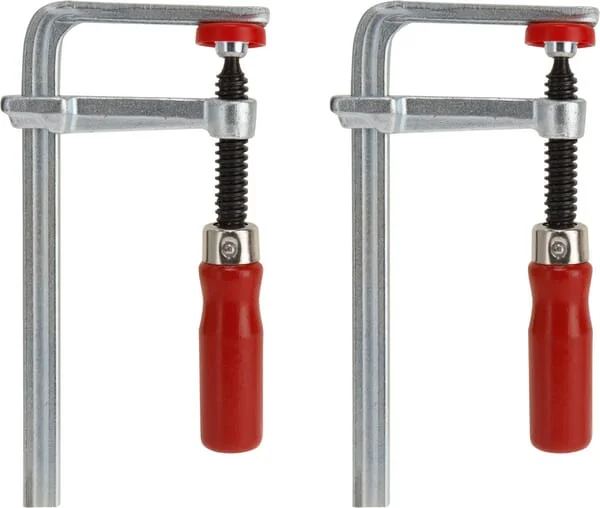 Bessey - GTR12SET - Ganzstahl-Tischklemme GTR 120/60, Set