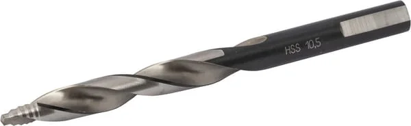 Bohrcraft - 12020701050 - Bohrer 10,5 mm HSS-DIN 338-G Turbo Step