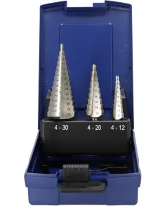 Bohrcraft - 17601330003 - Stufenbohrer-Set 3-Teilig