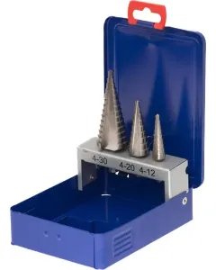 Bohrcraft - 17601410003 - Stufenbohrer-Set 3-Teilig