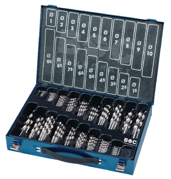 Bohrcraft - SE170G - Metall-Spiralbohrer-Set 170-Teilig