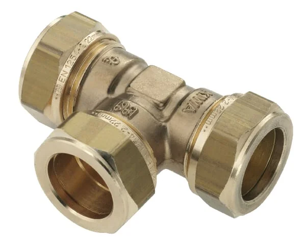 Bonfix - 82501AN - T-Stueck+Kompressionsenden 15m NI