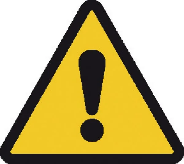 Brady - WB250224 - Aufkleber Warnschild Gefahr 50x50mm Brady