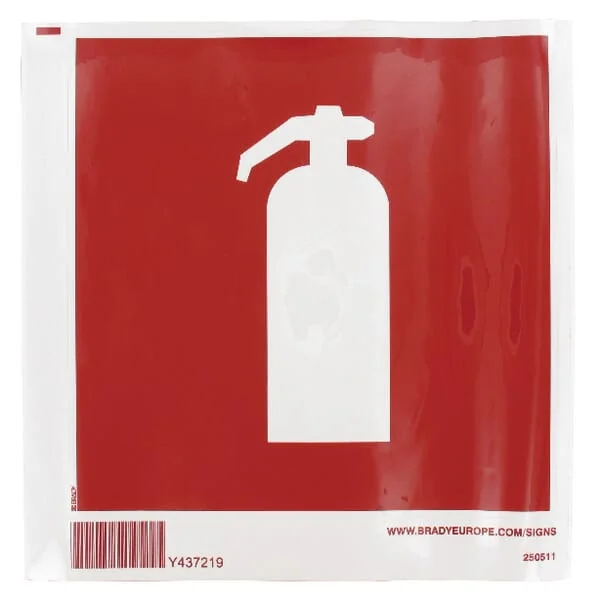 Brady - WB250511L - Aufkleber Feuerloescheinrichtung Feuerloescher 200x200mm Brady