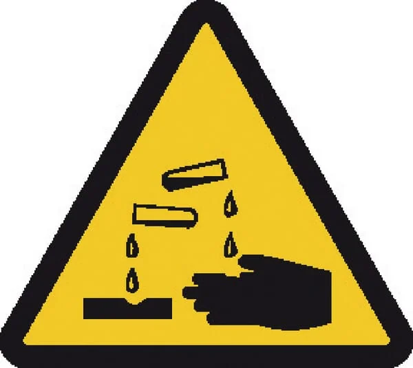 Brady - WB252206 - Warnschild 200mm Aetzend