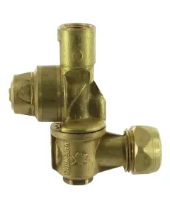 Braglia - 7661731 - Duesenhalter Einfach Messing Aussengewinde 1/4"