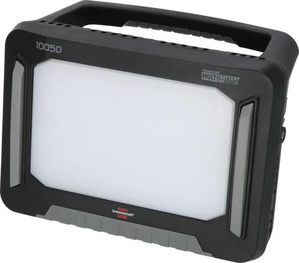 Brennenstuhl - EM1173700001 - Multi-Akku LED Hybrid-Arbeitsscheinwerfer 10050MH, 12500lm, IP54