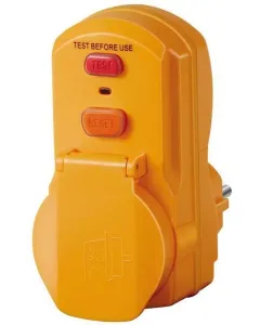 Brennenstuhl - EM1290660 - Personenschutz-Adapter BDI-A2