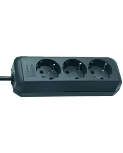 Brennenstuhl - EM3110 - Steckdose, 3-Fach Schwarz