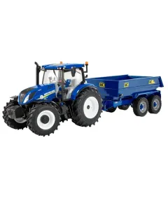 Britains - B43268 - New Holland T6 + NC Kippanhänger
