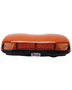 Britax - A48100LDV - Lichtleiste, 12/24V, Gelb, Aufschraubbar, 420x205x95mm, 8 LEDs