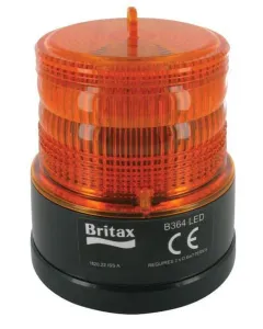 Britax - B36400BAT - Drehleuchte LED, Gelb, Magnetisch, Diameter 108mm x126mm, Batterie, 20 LEDs