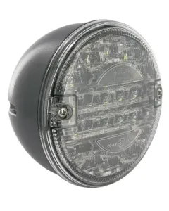 Britax - L1402L24V - Rückfahrscheinwerfer LED, Rund, 24V, Transparent, Aufschraubbar, Diameter 140mm, 1 LED