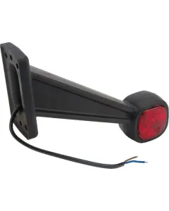 Britax - L450200LMV - Markierungsleuchte Rechts LED, 12/24V, Rot/Weiß, Aufschraubbar