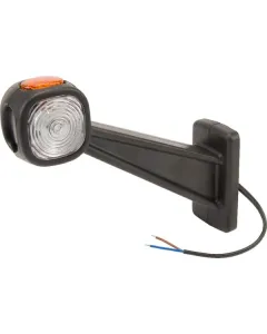 Britax - L450230LMV - Kennzeichenleuchte LH LED, 12/24V, Rot/Weiß/Bernstein, Aufschraubbar