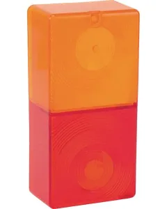Britax - TOR2450 - Leuchtenglas, Bernstein/Rot LH/RH/Heck