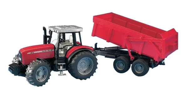Bruder - U02045 - MF 7480 mit Anhaenger