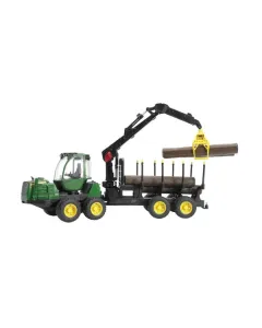 Bruder - U02133 - Forsttraktor JD Fuer Holztransport