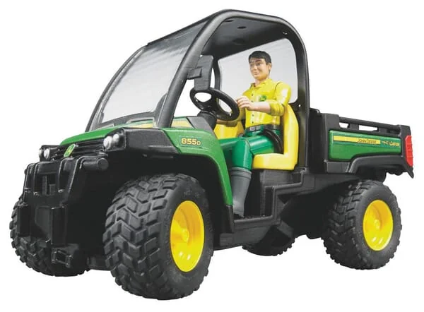 Bruder - U02490 - John Deere Gator 855D mit Fahrer