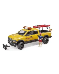 Bruder - U02506 - Ram 2500 Power Wagon Rettungsschwimmer Mit Figur Und Stehpaddel