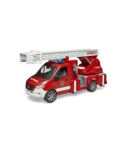 Bruder - U02673 - Mb Sprinter Feuerwehrfahrzeug Mit Leiter, Wasserpumpe Und Licht+Sound-Modul