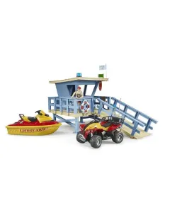 Bruder - U62780 - Rettungswache Mit Quad Und Jetski, Bworld