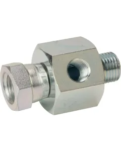 Burnett & Hillman - VNBW02M02 - Adapter Außengewinde/Innengewinde 1/8 Mit Messkupplung 1/8 BSP