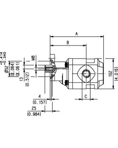 Casappa - FP2040B - Zahnradpumpe FP20.40-B0-43-T0-LGE/GE-N