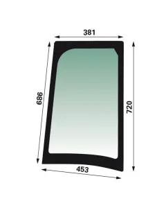 Case IH - 87352416 - Seitenfenster CNH