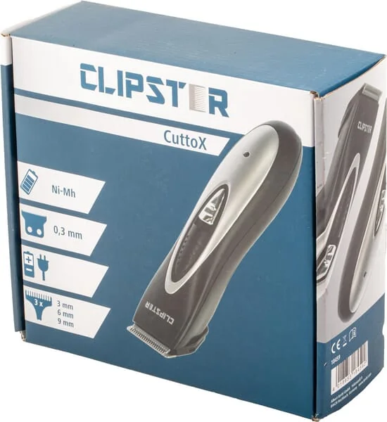 CLIPSTER - 18459 - Akkuscheren Cuttox Mit Zubehoer